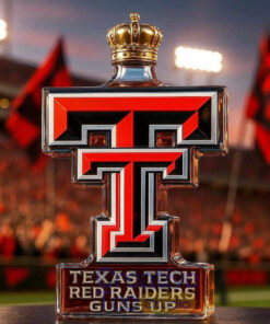 Texas Tech Red Raiders “Guns Up” Limited Edition Whiskey Bottle