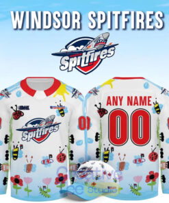 Windsor Spitfires Special New 2026 Custom Hockey Jersey