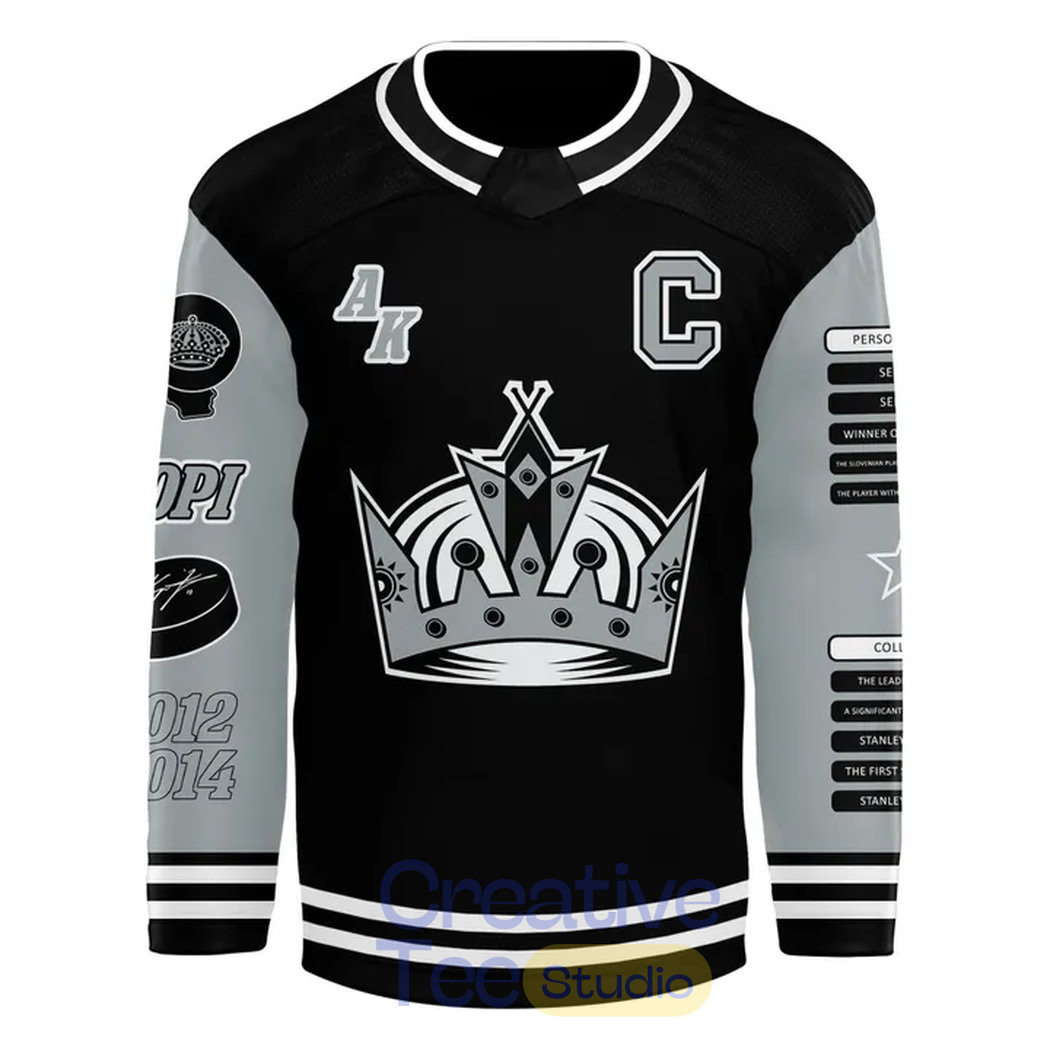 Los Angeles Kings Anže Kopitar #11 Legacy Night Hockey Jersey Los Angeles Kings Anže Kopitar #11 Legacy Night Hockey Jersey