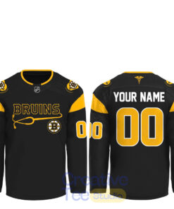 Boston Bruins Healthcare Appreciation Night 2026 Custom Hockey Jersey