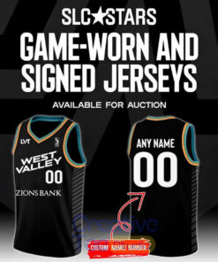 Salt Lake City Stars Special New Basketball Jersey