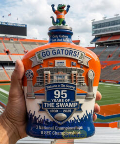 Florida Gators “The Swamp” 95th Anniversary Whiskey Bottle