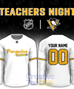 Pittsburgh Penguins Teacher Appreciation Night 2026 Custom Hockey Jersey