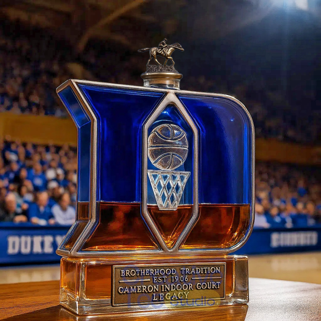 Duke Blue Devils 'Cameron Legacy Pour' Whiskey Bottle Duke Blue Devils 'Cameron Legacy Pour' Whiskey Bottle