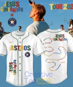 Houston Astros x The Jesus Generation 2026 Tour Baseball Jersey