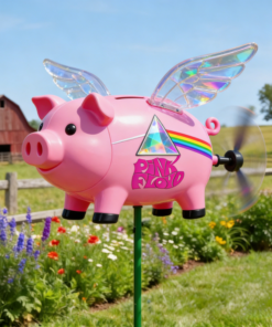 Pink Floyd Flying Pig Wind Spinner
