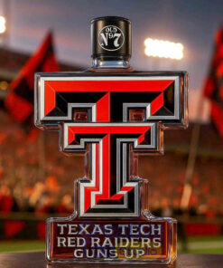 Texas Tech Red Raiders “Guns Up” Limited Edition Whiskey Bottle