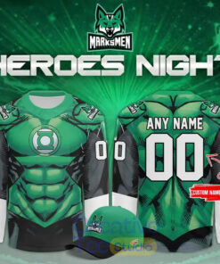 Fayetteville Marksmen x Heroes Night Custom Hockey Jersey