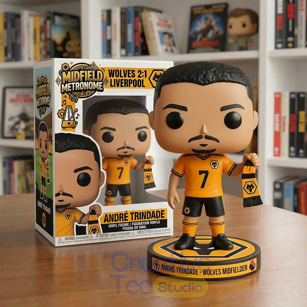 Wolverhampton Wanderers André Trindade Midfield Figure Wolverhampton Wanderers André Trindade Midfield Figure