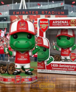 Arsenal 140th Anniversary Gunnersaurus & Cannon Commemorative Pop Doll