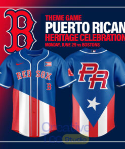 Boston Red Sox x Puerto Rican Heritage Celebration 2026 Baseball Jersey