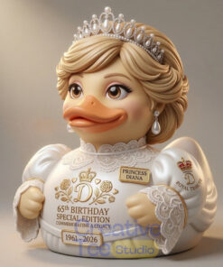Princess Diana 65th Birthday Special Edition Commemorative Duck