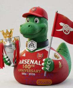 Arsenal 140th Anniversary “Gunnersaurus Rex” Collectible Duck