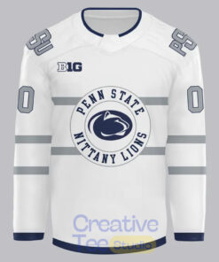 Penn State Nittany Lions 2026 “Wear White” Custom Hockey Jersey