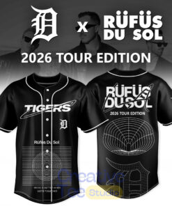 Detroit Tigers x RÜFÜS DU SOL 2026 Tour Baseball Jersey