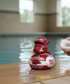 Arkansas Razorbacks Basketball SEC Champions Commemorative Duck Figure