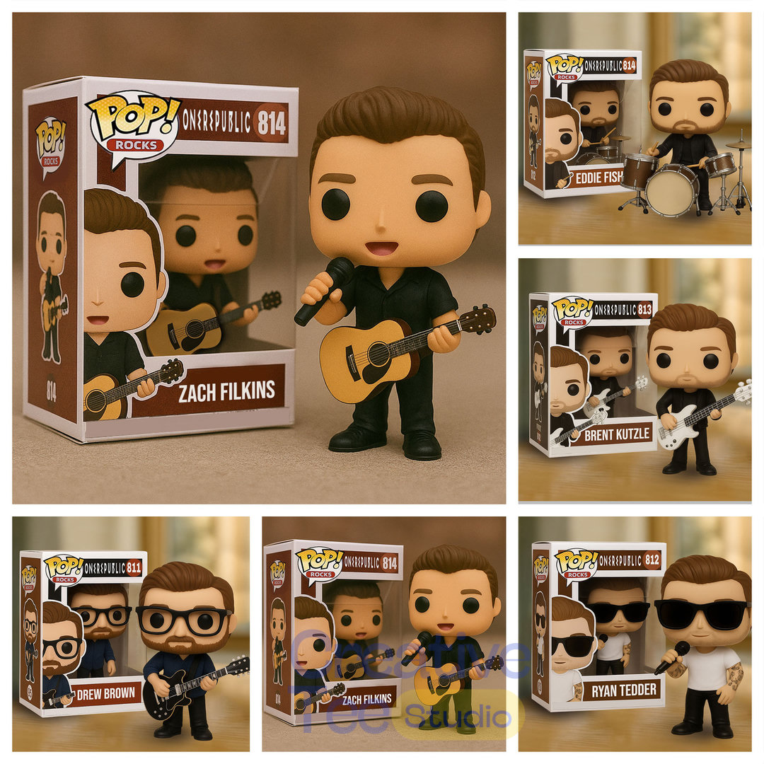 OneRepublic Commemorative Pop Figure OneRepublic Commemorative Pop Figure