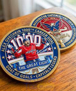 Alex Ovechkin 1000th Goal Commemorative Coin Alex Ovechkin 1000th Goal Commemorative Coin