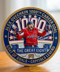 Alex Ovechkin 1000th Goal Commemorative Coin