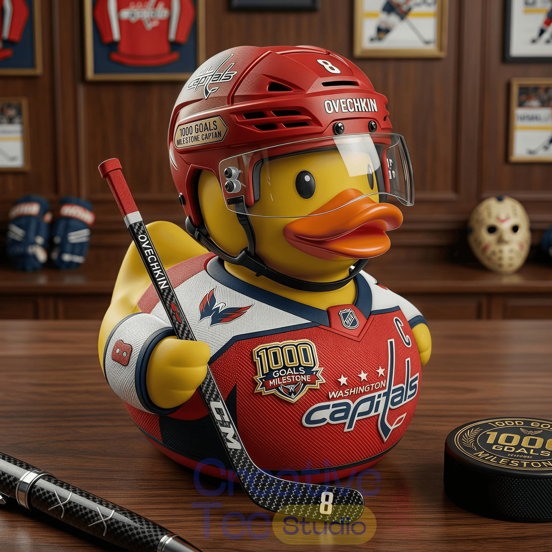 Alex Ovechkin 1,000-Goal Collector's Edition Rubber Duck Alex Ovechkin 1,000-Goal Collector's Edition Rubber Duck