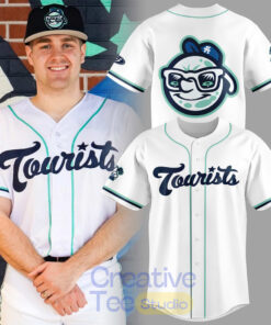 Asheville Tourists White Baseball Jersey