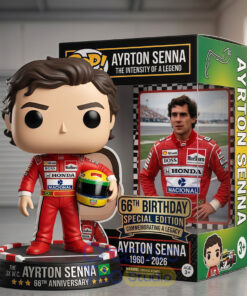 Ayrton Senna 66th Anniversary Commemorative POP! Figure