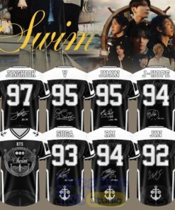 BTS – Swim Arirang Album Mixed Football Jersey