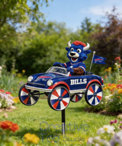 Buffalo Bills Billy Buffalo Garden Wind Spinner