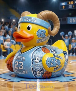 Chapel Hill Carolina Tar Heels Fan Collectible Rubber Duck