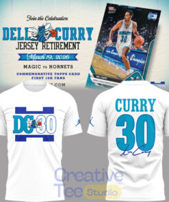 Charlotte Hornets Dell Curry 30 T-Shirt Charlotte Hornets Dell Curry 30 T-Shirt