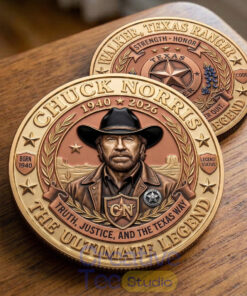 Chuck Norris Legends Memorial Coin