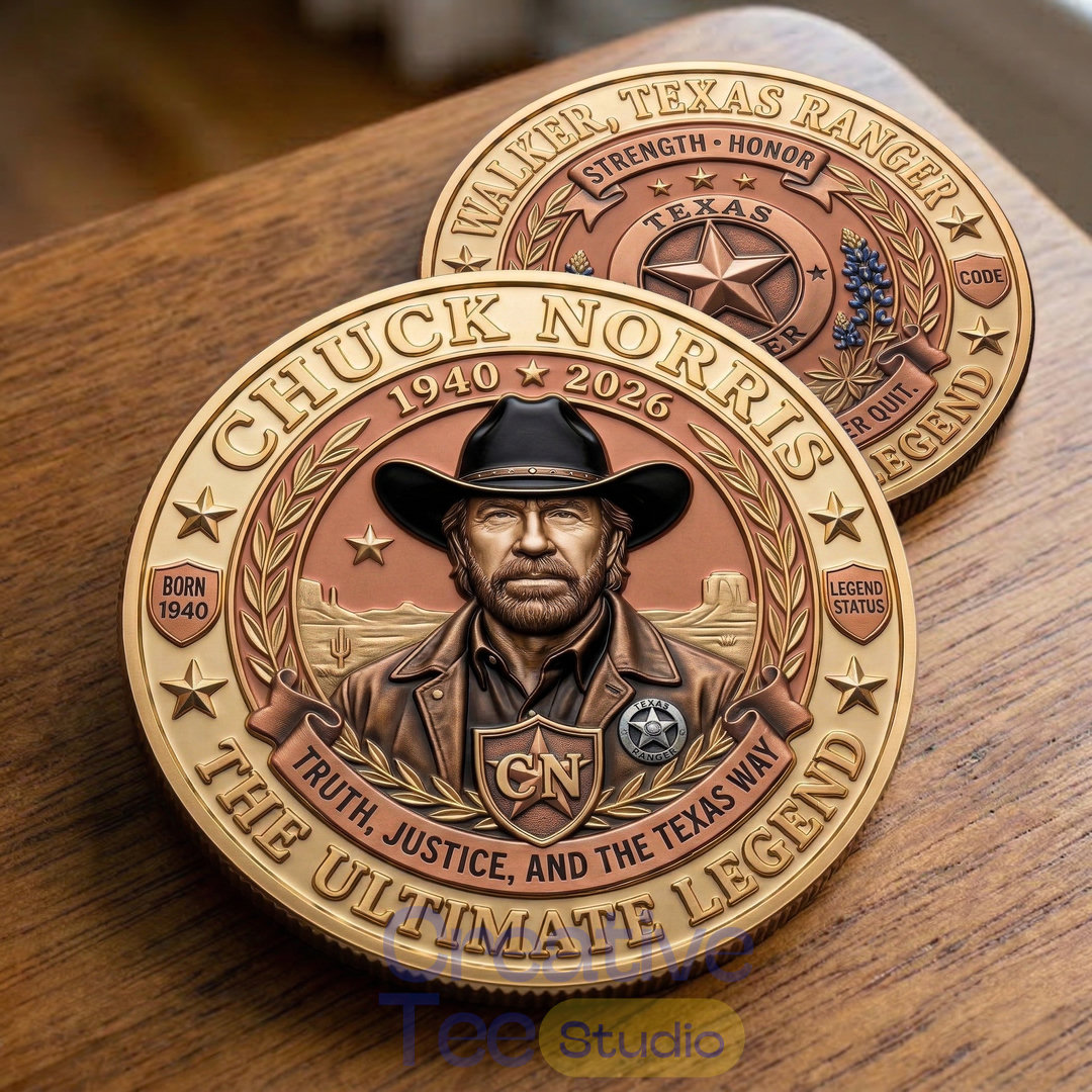 Chuck Norris Legends Memorial Coin Chuck Norris Legends Memorial Coin