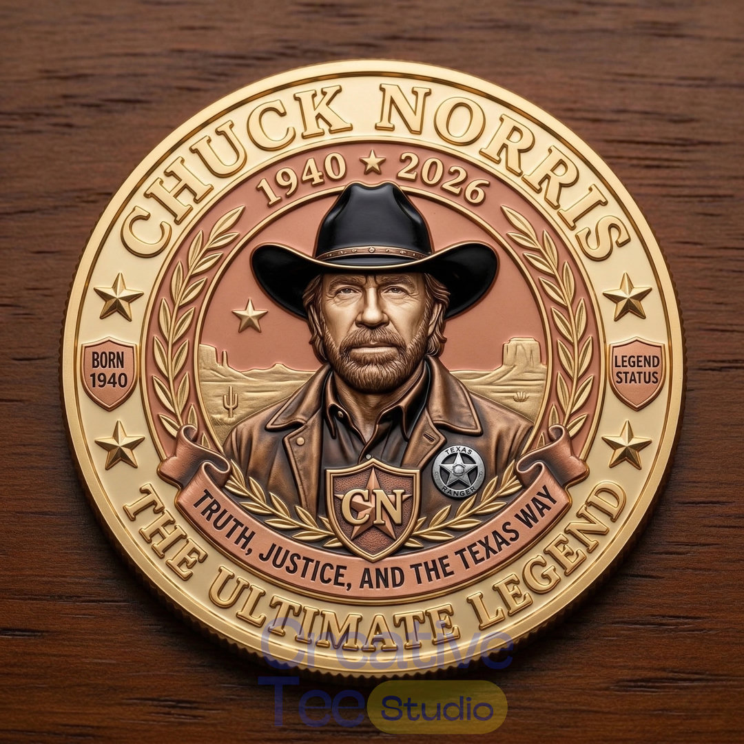 Chuck Norris Legends Memorial Coin Chuck Norris Legends Memorial Coin