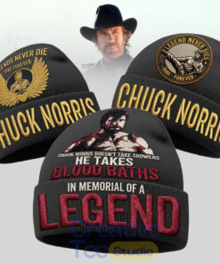 Chuck Norris “Legend Never Die” Beanie