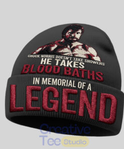 Chuck Norris “Legend Never Die” Beanie
