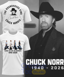 Chuck Norris “The Roundhouse King” Thank You For The Memories T-Shirt