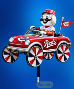 Cincinnati Reds Mr. Redlegs Garden Wind Spinner