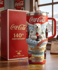 Coca-Cola 140th Anniversary Polar Bear YETI Tumbler