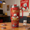 Coca Cola 140th Anniversary Polar Bear YETI Tumbler 2.jpg
