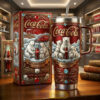 Coca Cola 140th Anniversary Polar Bear YETI Tumbler 3.jpg