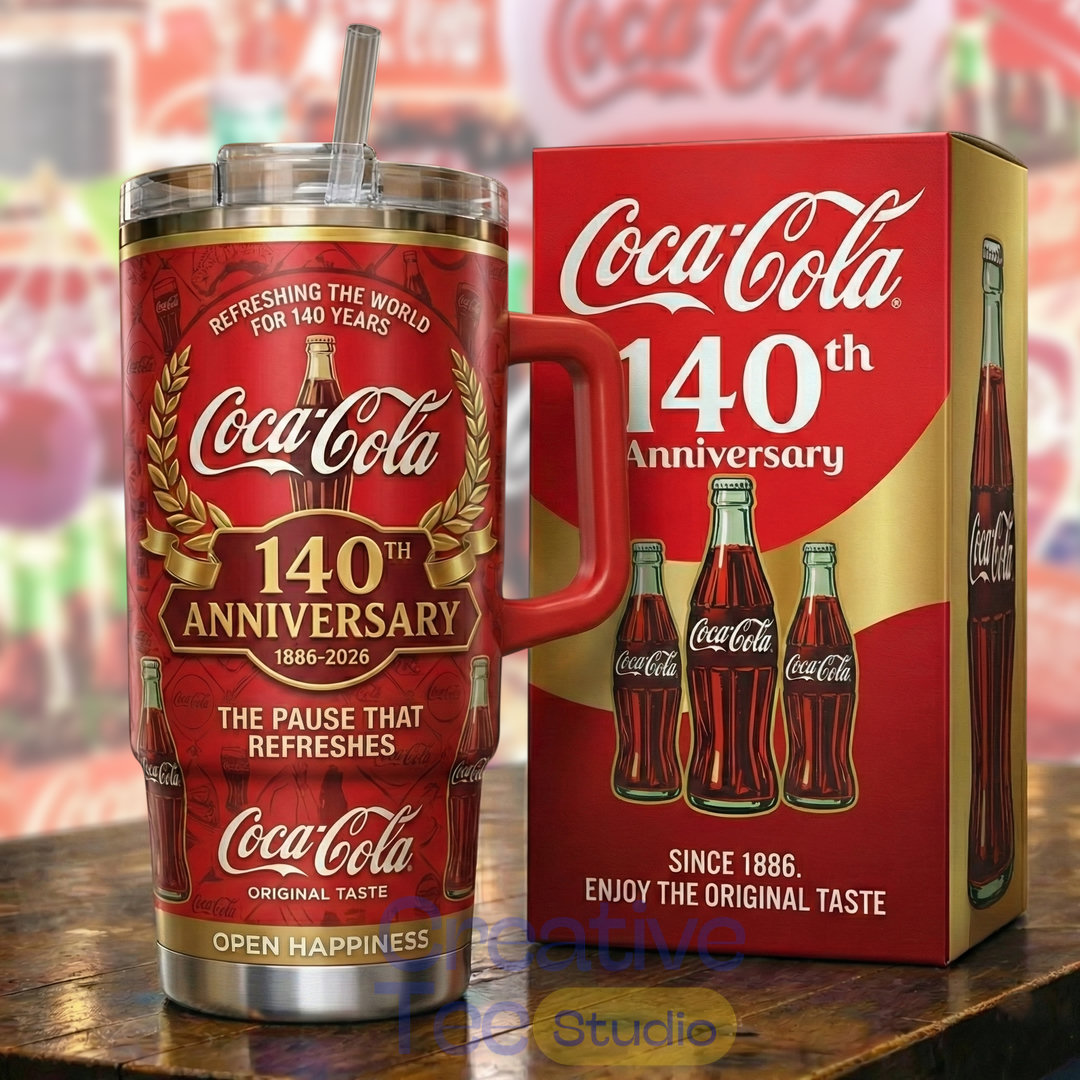 Coca-Cola 140th Anniversary The Real Thing YETI Tumbler Coca-Cola 140th Anniversary The Real Thing YETI Tumbler