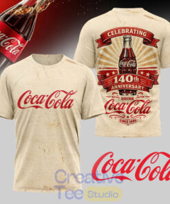 Coca-Cola Celebrating 140th Anniversary T-Shirt