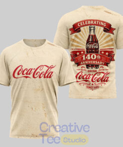 Coca-Cola Celebrating 140th Anniversary T-Shirt