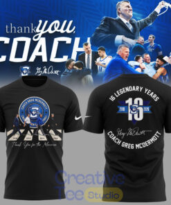 Creighton Bluejays “Thank you for everything, Coach Greg McDermott” T-Shirt
