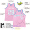 Custom Light Pink White Light Blue Throwback Basketball Jersey 2.jpg