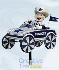 Dallas Cowboys Rowdy Mascot Garden Wind Spinner Dallas Cowboys Rowdy Mascot Garden Wind Spinner