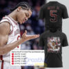 Darius Acuff Jr Arkansas Razorbacks T Shirt 1.jpg