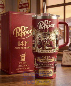Dr Pepper 141th Anniversary YETI Tumbler