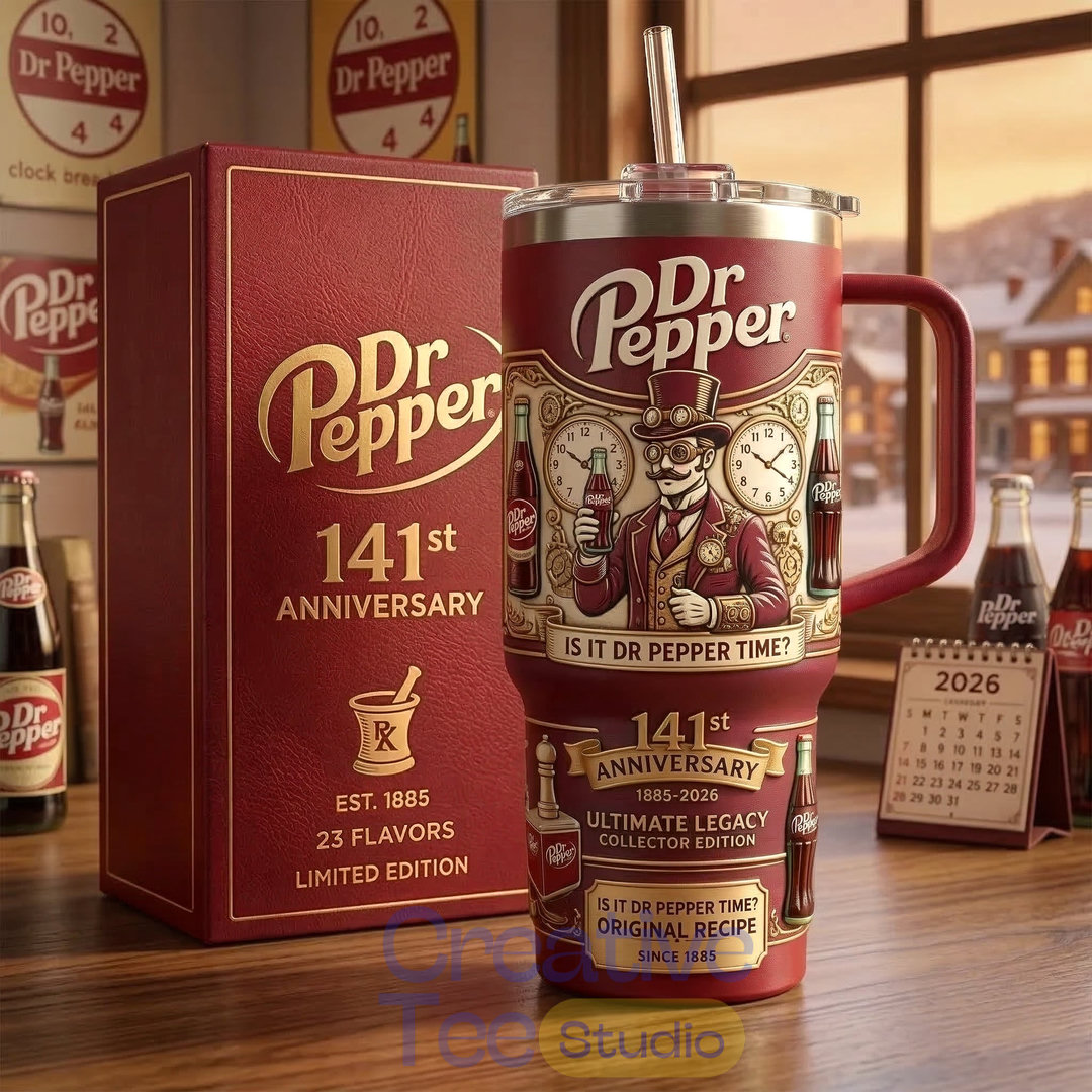 Dr Pepper 141th Anniversary YETI Tumbler Dr Pepper 141th Anniversary YETI Tumbler
