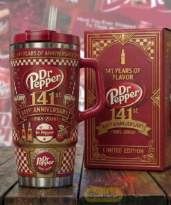 Dr Pepper 141th Anniversary YETI Tumbler